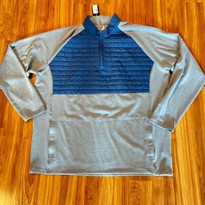 Johnnie-O Leon Mixed Media 1/4 Zip Golf Pullover Men’s XL Multi  Performance New